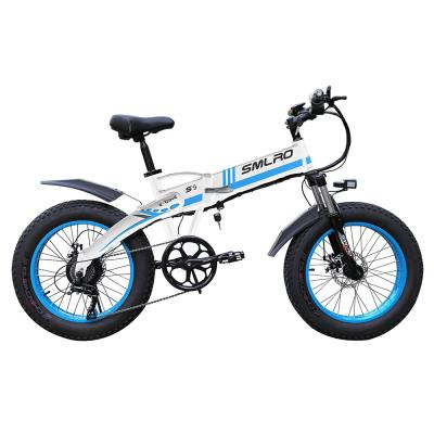 China Hot Sale 350W 500W Aluminum Alloy 2022 Fat Electric City Bike Aluminum Alloy Tire Electric Bike Other Electric Bike for sale