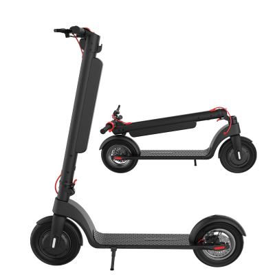 China Youth Customization Load 100Kg Max Charging Time 5-6h 10 Inch Foldable Electric Scooter Drive for sale