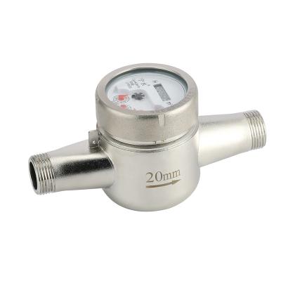 China High Performance 360 ​​Lid DN15 Water Meter With 304 Stainless Steel Body for sale