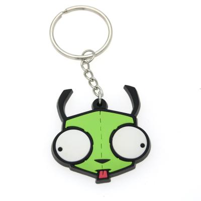 China Environmental Friendly PVC Keychains 3D Custom Promotional Soft PVC Rubber Key Chain for sale