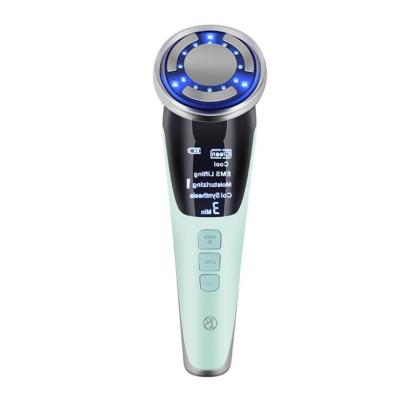 China Blood Vessel Removal EMS Photon Skin Care Face Lifting Beauty Instrument Electric Facial Massager for sale