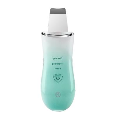 China Ultrasonic Beauty Home Use Equipment Peeling Machine Skin DEEP CLEANING Facial Scrubber for sale