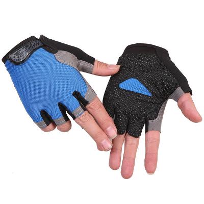 China Gym Anti-Slip Gloves Weightlifting Protective Silicon Anti-Slip Palm for Workout Exercise Training Fitness and Bodybuilding for Men and Women for sale