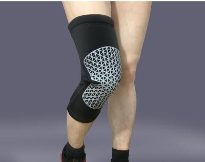 China Adjustable Elasticit y Miket Adjustable Breathable Compression Straps Elastic Knee Support Wrap Pad for sale