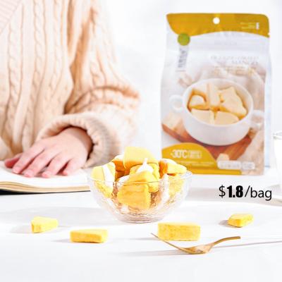 China Dried Fruit Snack Slice Shape USDA Organic Dried Fruit Cubes Coated Chocolate Freeze Dried Mango for sale