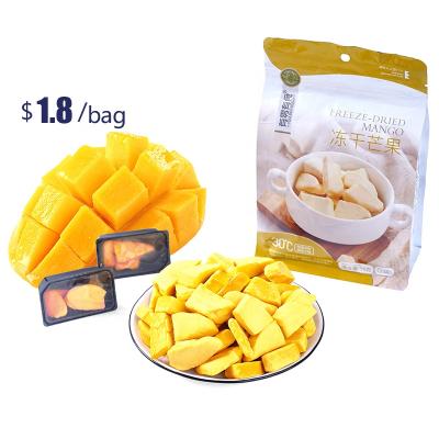 China Supplier USDA Wholesale Organic Dried Fruit Dried Cubes Coated Chocolate Freeze Dried Mango for sale