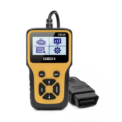 China New Arrival V311A OBD2 Universal Fault Reader Code Reader Multi-Language Cars Scanner Support Auto Diagnostic Tool for sale