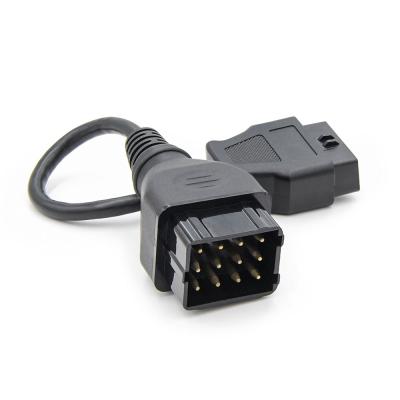 China High Quality Wholesale Price 12 Pin Adapter For Renault OBD1 Truck Cable 12pin Female Connector for sale