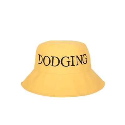 China Wholesale Character Summer Vintage Sun Shade Pool Hats Letter Embroidered Bucket Hat For Adults for sale