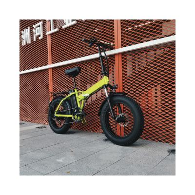 China Factory New Design Aluminum Alloy Hot Cheap Price 500W 750w Fat Tire Electric Bike for sale