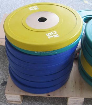 China SBR+NR OLY Standard Competition Bumper Plate Wholesale Weight Plates for sale