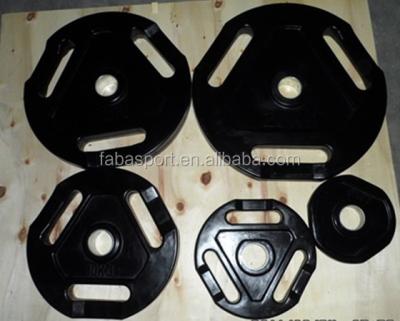 China Rubber + Rubber Coated Cast Iron RRP 008 Cast Weight Plates for sale