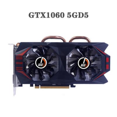 China gtx1060 5gb nvidia graphics card vga desktop computer 192BIT Geforce gpu for desktop computing for sale