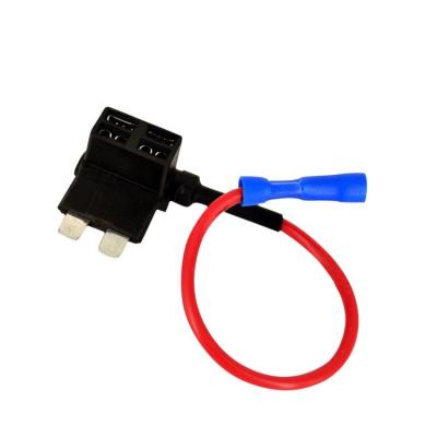 China Circuit Modification Repair Circuit Add Circuit With Fuse Box ATM Low Profile Blade Fuse Holder Fuse Tap Adapter for sale