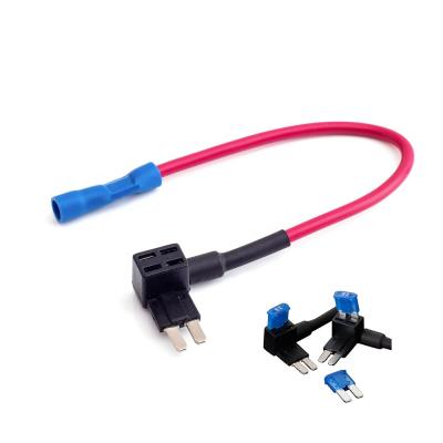 China Japanese Style ATS ACS Low Profile Blade Auto Current Fuse Holder Add-A-Circuit Auto Fuse Tap for sale