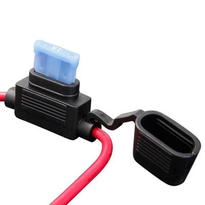 China Circuit Modification Waterproof Fuse Box Used For Repairing Circuit Addition Circuits ATM Blade Fuse Holder Middle Fuse Tap for sale