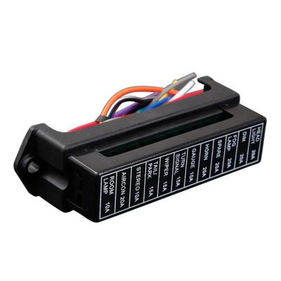 China Blade Fuse New GM For Cars Trucks And Boats Has Standard 12 Fuse Positions With 12 Way Fuse Holders With Wires for sale