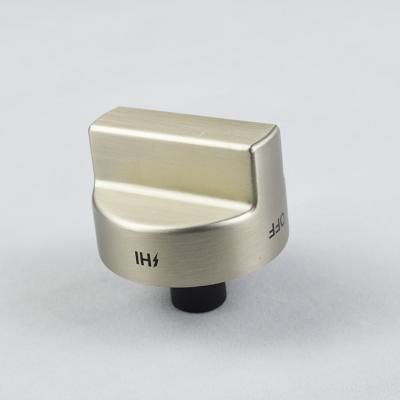 China Hot Sale Car Satin Nickel Gas Cooker Oven Zinc Knob for sale