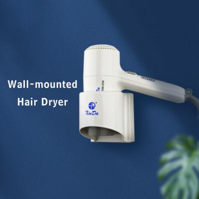 China Modern ABS Plastic Hair Dryer For Hotel Bathroom Wall Mounted Professional Hair Dryer CXINDA RCY-100 23A for sale