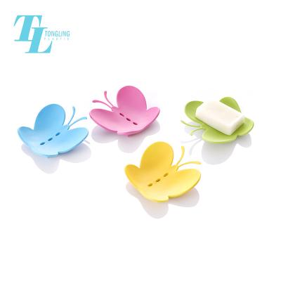 China Wholesale Customized Cute Color Bathroom Hotel Plastic Home Soap Dish for sale