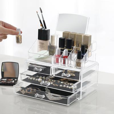 China Sustainable Professional Wholesale Custom Clear Plastic Drawer Organizer for sale