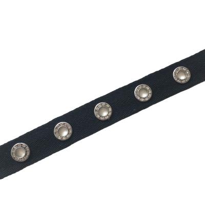 China Other hotsale new product luxury rhinestones supply eyelets the best-selling cotton band for sale