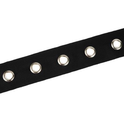 China Other Oeko-Tex Personality Trend Large Eyelet Grosgrain Band High Quality Best Selling for sale