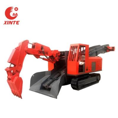 China Less Polluting Tunnel Muck Loading Machine In Tunnel Construction for sale