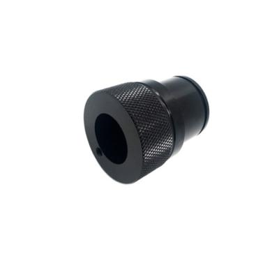 China Automobile CNC Knurling POM Bush Delrin / Professional CNC Turning Parts Acetal Plastic Machining Plastic Parts for sale