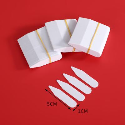 China See Details Custom Size Plastic Shirt Collar Stays High Toughness PVC Collar Stays For Shirt Tote for sale