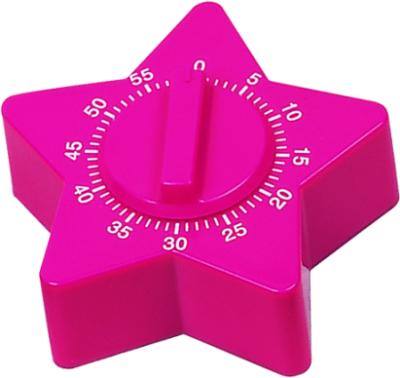 China New Kitchen Star Design Star Shape Five-pointed Kitchen Timer Mechanic for sale