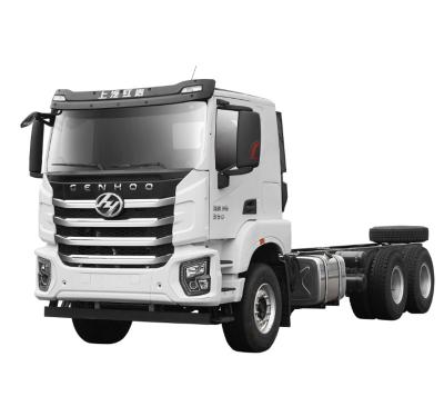 China SAIC Hongyan Jieshi High Quality Heavy Truck 25T 6X4 Traction Electric Vehicle Tractor Truck For Chinese Factory Sale 282kWh for sale