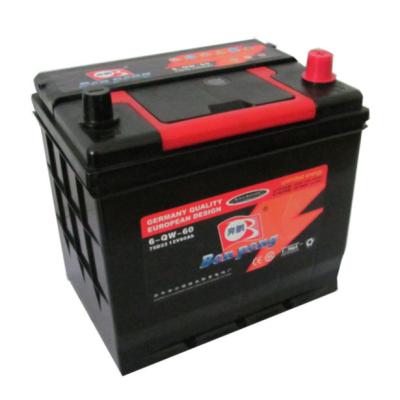 China Golf Carts 55D26R 12V60AH Maintenance Free Storage Automotive Sealed Auto Car Battery for sale