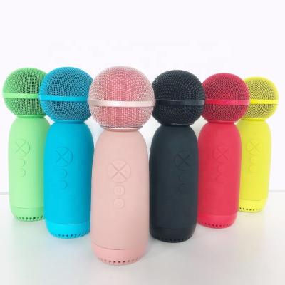 China Perfect Handheld Wireless Mobile Speaker KTV Microphone USB Karaoke USB Kids Mobile Noise Microphone For Birthday Gifts Toys for sale