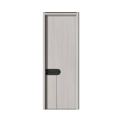 China New Product Customized Cheap Price WPC Modern Solid Wood Bedroom Doors Weatherproof Interior for sale