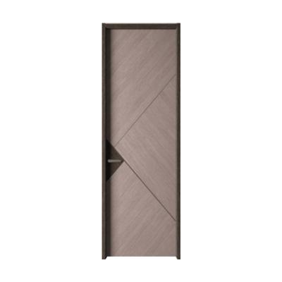 China Direct Sales Interior Waterproof Veneer Flush Door Melamine Solid Wood Panel For Paintless for sale