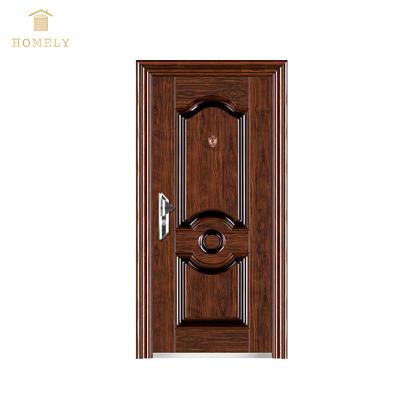 China Anti-Theft Best Selling Entry Modern Customize Latest Design Fire Rated Main Exterior Security Door Commercial Steel Doors for sale