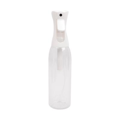 China Non Spill Continuous 300ml Fine Mist Sprayer Bottle Personal Care Empty Water Spray Bottle For Hair Care for sale