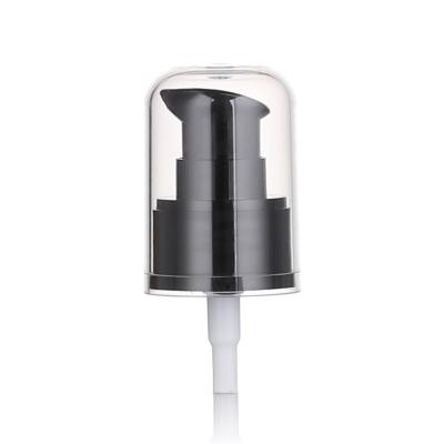 China Non Spill AS Full Cap Cream Pump Hand Treatment Pump For Cosmetic Bottles for sale