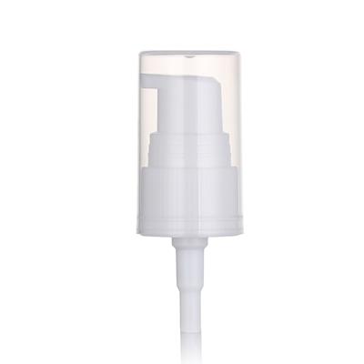 China Non Spill 24/410 PP Full Cap Liquid Dispenser Cream Pump Treatment Pump For Cosmetic for sale