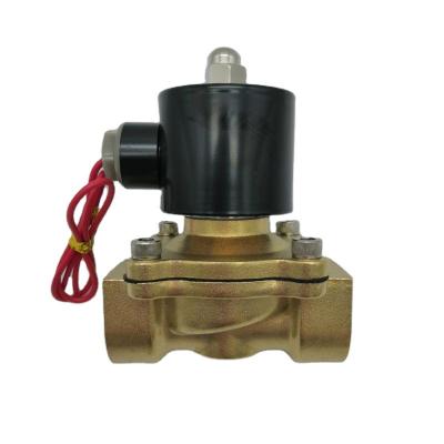 China 2/2 2w General Brass Body Manufacturing Solenoid Valve Direct Acting Brass Valve for sale