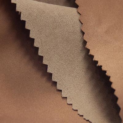 China Anti-Static polyester washable suede knitted thick suede scuba fabric suede fabric for jacket windproof coat for sale