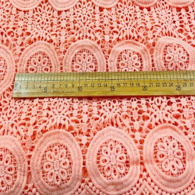 China Anti-Static new style luxury African embroidery silk george lace fabric for making cloth for sale