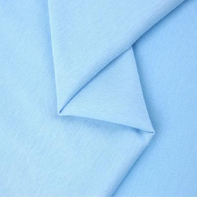 China Anti-Static cheap 100% poly spun siro polyester jersey fabric knitted for sale