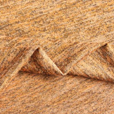 China Anti-Static high quality polyester spandex cationic dye hacci knit sweater fabric for sale