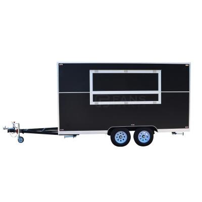 China In Line With Rules Food Trucks Mobile Food Trailer Mobile Kitchen Vending Trailer for sale