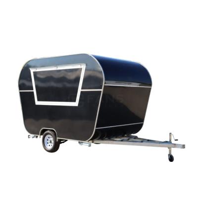 China In Line With Rules China Factory Mobile Food Truck Van Hotdog Ice Cream Food Trailer for sale