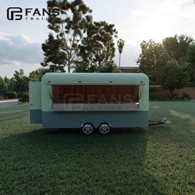 China In Compliance With The Rules Fully Equipped Mobile Van Food Trucks Hot Dog Food Cart Food Trailer For Sale for sale