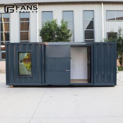 China Modern Container House Luxury Thermal Insulation Excellent And Easy To Move To European Market for sale