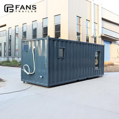 China Modern Modern Flat Pack Folding Prefab Villa Container House 20ft Prefab Luxury Container House For Sale for sale